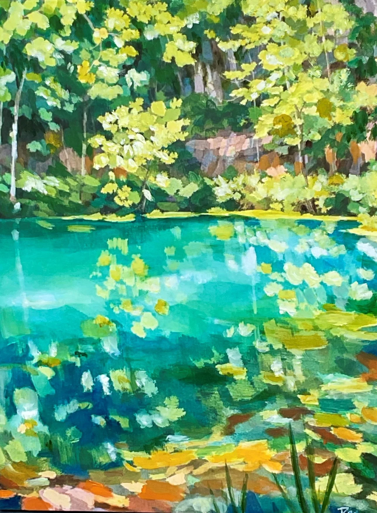 Alley Spring Depths, artwork by Rayne Ethetton