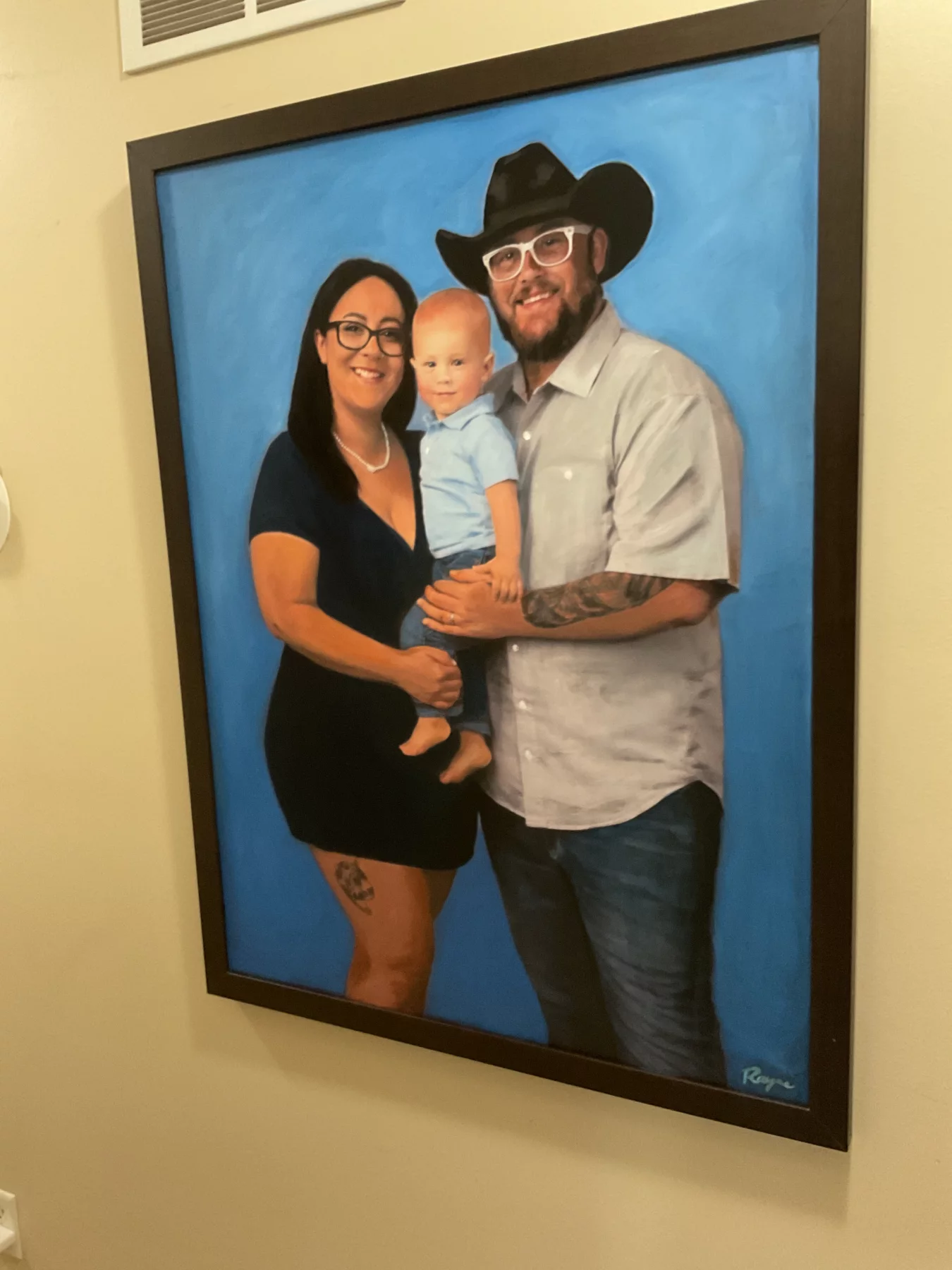 Hale Family Portrait, artwork by Rayne Ethetton
