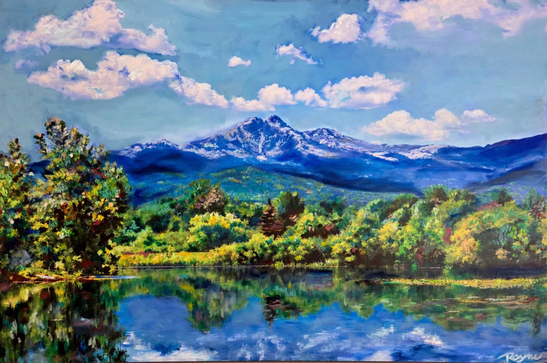 Her Memory of Long's Peak, artwork by Rayne Ethetton